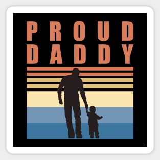 Proud Daddy - Fathers Day Sticker